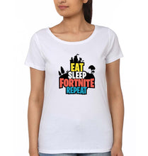 Load image into Gallery viewer, Fortnite T-Shirt for Women-White-Ektarfa.online
