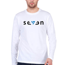 Load image into Gallery viewer, Seven MS Dhoni Full Sleeves T-Shirt for Men-White-Ektarfa.online
