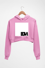 Load image into Gallery viewer, EDM Crop HOODIE FOR WOMEN-Light Baby Pink-Ektarfa.online
