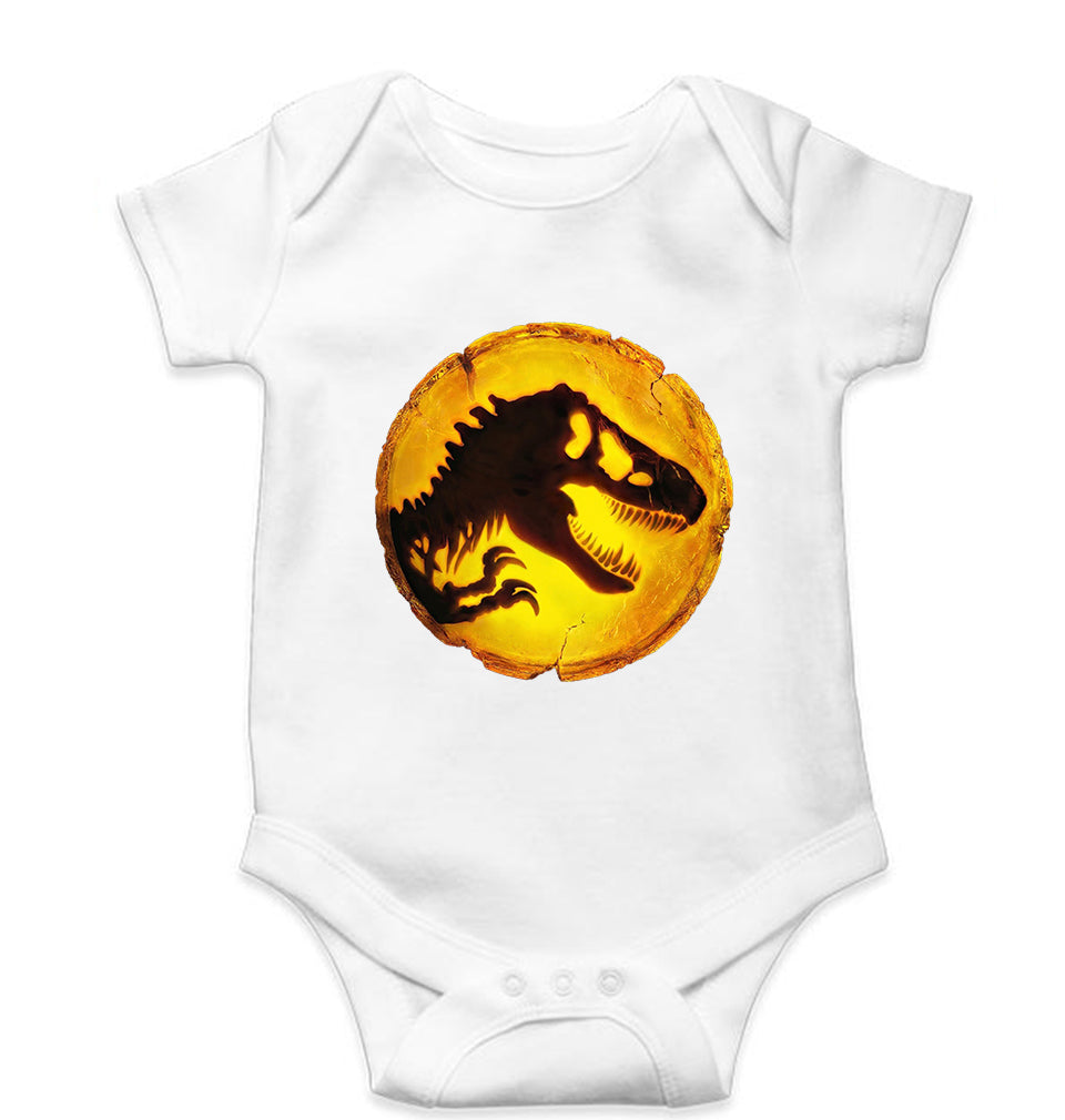 Jurassic World Kids Romper For Baby Boy/Girl-White-Ektarfa.online