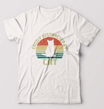Load image into Gallery viewer, Cat T-Shirt for Men-White-Ektarfa.online
