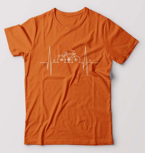 Cycling T-Shirt for Men-Orange-Ektarfa.online