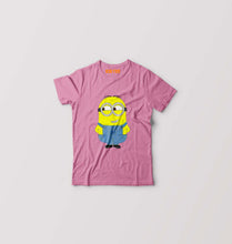 Load image into Gallery viewer, Minion Naughty Kids T-Shirt for Boy/Girl-Pink-Ektarfa.online
