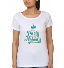 Load image into Gallery viewer, Party T-Shirt for Women-White-Ektarfa.online
