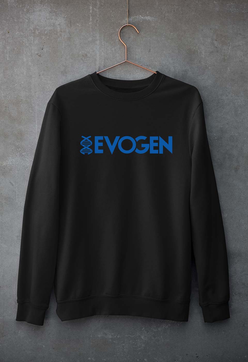 Evogen Unisex Sweatshirt for Men/Women-Black-Ektarfa.online