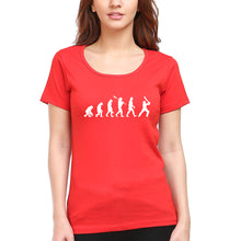 Load image into Gallery viewer, CRICKET Evolution T-Shirt for Women-Red-Ektarfa.online
