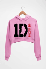 Load image into Gallery viewer, One Direction Crop HOODIE FOR WOMEN-Light Baby Pink-Ektarfa.online
