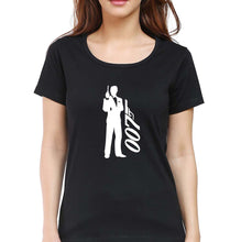 Load image into Gallery viewer, James Bond (007) T-Shirt for Women-Black-Ektarfa.online
