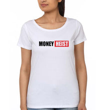 Load image into Gallery viewer, Money Heist T-Shirt for Women-White-Ektarfa.online
