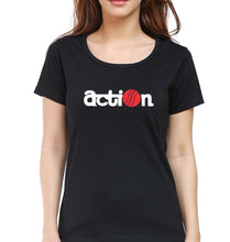 Load image into Gallery viewer, Action T-Shirt for Women-Black-Ektarfa.online
