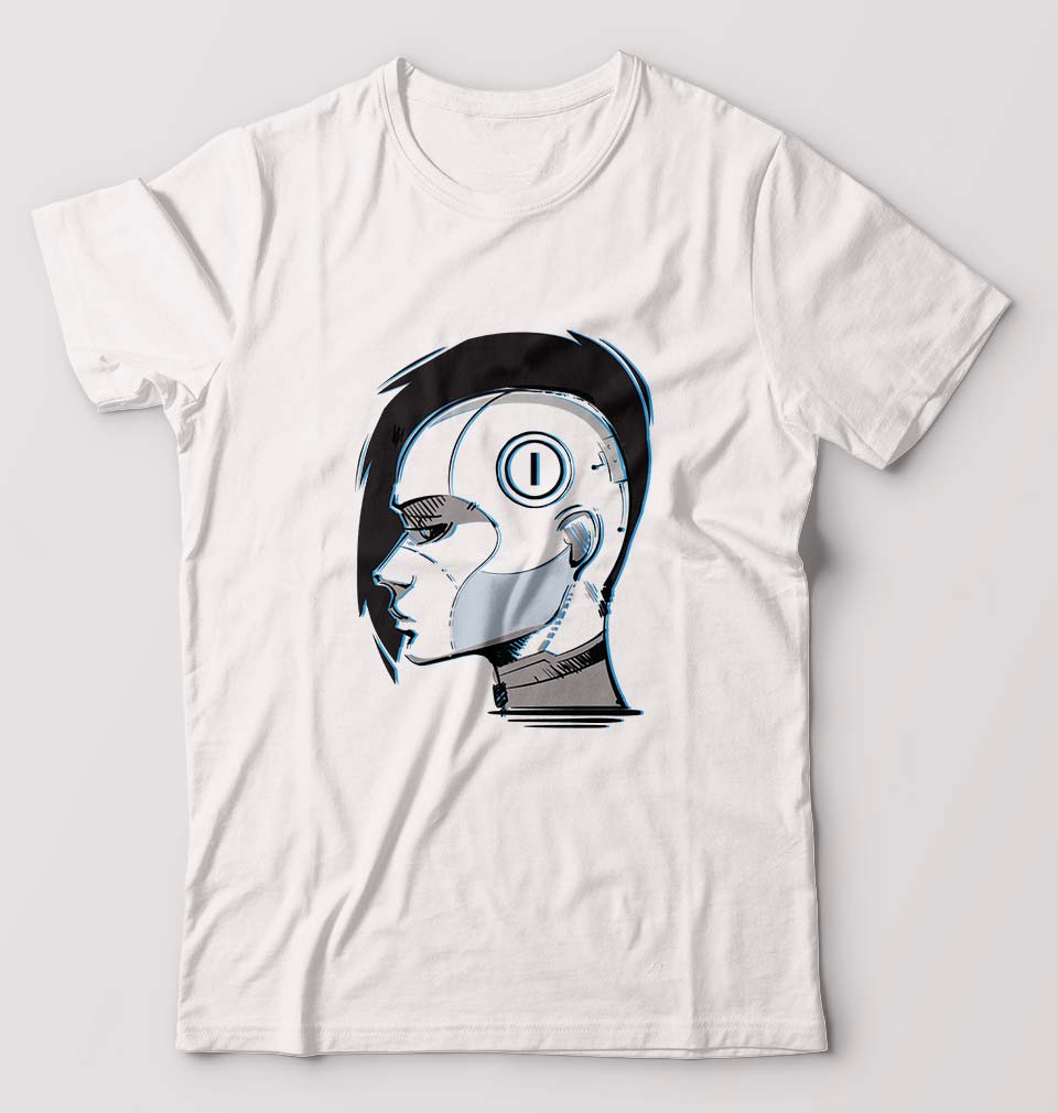 Cyberpunk T-Shirt for Men-White-Ektarfa.online