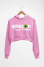 Load image into Gallery viewer, Amazon Prime Crop HOODIE FOR WOMEN-Light Baby Pink-Ektarfa.online
