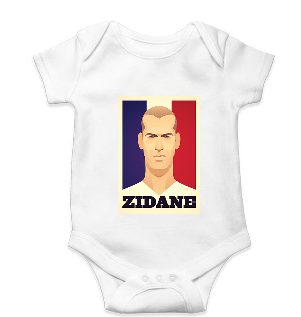 Zidane Kids Romper For Baby Boy/Girl-White-Ektarfa.online