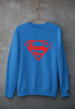 Load image into Gallery viewer, Superman Superhero Unisex Sweatshirt for Men/Women-Royal Blue-Ektarfa.online
