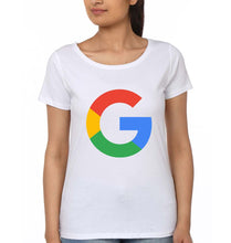 Load image into Gallery viewer, Google T-Shirt for Women-White-Ektarfa.online
