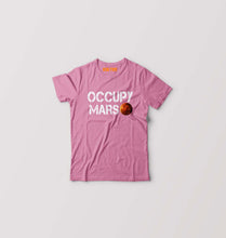 Load image into Gallery viewer, Occupy Mars Elon Musk Kids T-Shirt for Boy/Girl-Pink-Ektarfa.online
