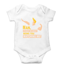 Load image into Gallery viewer, Johnny Bravo Kids Romper For Baby Boy/Girl-White-Ektarfa.online

