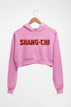 Load image into Gallery viewer, Shang-Chi Crop HOODIE FOR WOMEN-Light Baby Pink-Ektarfa.online
