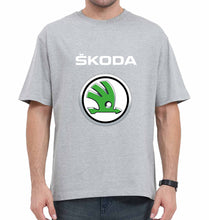 Load image into Gallery viewer, Skoda Oversized T-Shirt for Men-Grey-Ektarfa.online

