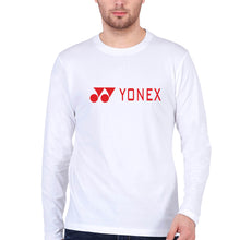 Load image into Gallery viewer, Yonex Full Sleeves T-Shirt for Men-White-Ektarfa.online
