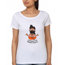 Load image into Gallery viewer, Inner Peace T-Shirt for Women-White-Ektarfa.online
