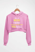 Load image into Gallery viewer, NDA Army Crop HOODIE FOR WOMEN-Light Baby Pink-Ektarfa.online
