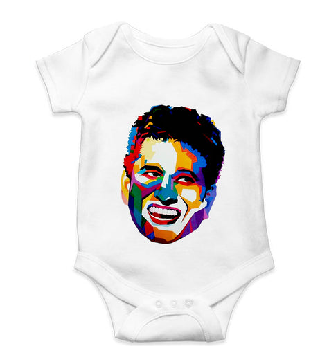 Sachin Tendulkar Kids Romper For Baby Boy/Girl-White-Ektarfa.online