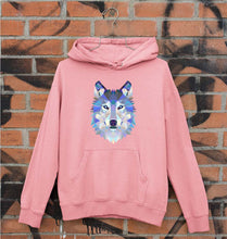 Load image into Gallery viewer, Wolf Unisex Hoodie for Men/Women-Light Pink-Ektarfa.online
