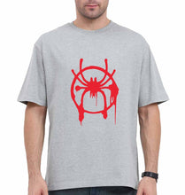 Load image into Gallery viewer, Spiderman Superhero Oversized T-Shirt for Men-Grey-Ektarfa.online
