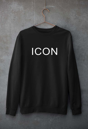 ICON Unisex Sweatshirt for Men/Women-Black-Ektarfa.online