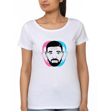Load image into Gallery viewer, Drake T-Shirt for Women-White-Ektarfa.online
