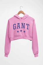 Load image into Gallery viewer, Varsity Gant Crop HOODIE FOR WOMEN-Light Baby Pink-Ektarfa.online
