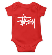 Load image into Gallery viewer, Stussy Kids Romper For Baby Boy/Girl-0-5 Months(18 Inches)-RED-Ektarfa.online
