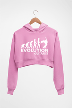 Load image into Gallery viewer, Guitarist Crop HOODIE FOR WOMEN-Light Baby Pink-Ektarfa.online
