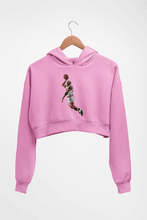 Load image into Gallery viewer, Michael Jordan Crop HOODIE FOR WOMEN-Light baby pink-Ektarfa.online
