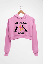 Load image into Gallery viewer, Mother of Dog Crop HOODIE FOR WOMEN-Light Baby Pink-Ektarfa.online
