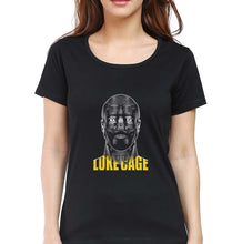 Load image into Gallery viewer, Luke Cage T-Shirt for Women-Black-Ektarfa.online
