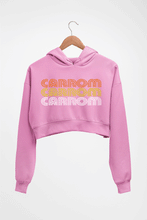 Load image into Gallery viewer, Carrom Crop HOODIE FOR WOMEN-Light Baby Pink-Ektarfa.online
