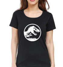 Load image into Gallery viewer, Jurassic World T-Shirt for Women-Black-Ektarfa.online
