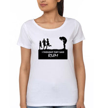 Load image into Gallery viewer, Rum Funny T-Shirt for Women-White-Ektarfa.online
