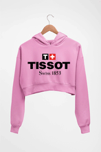 Load image into Gallery viewer, Tissot Crop HOODIE FOR WOMEN-Light Baby Pink-Ektarfa.online
