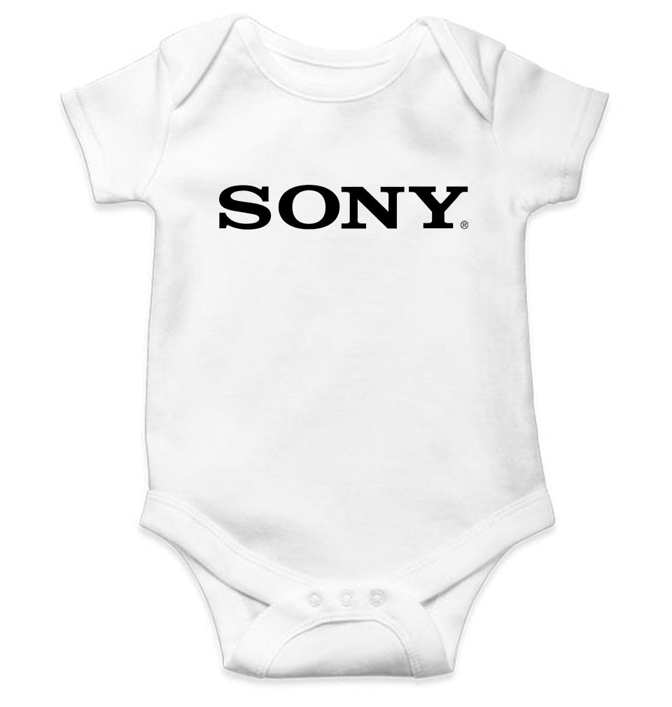 Sony Kids Romper For Baby Boy/Girl-0-5 Months(18 Inches)-White-Ektarfa.online