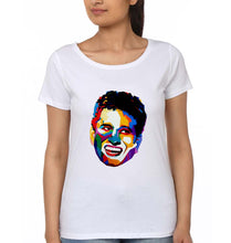 Load image into Gallery viewer, Sachin Tendulkar T-Shirt for Women-White-Ektarfa.online
