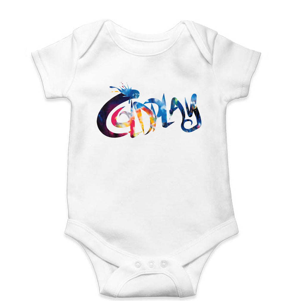 Coldplay Kids Romper For Baby Boy/Girl-White-Ektarfa.online