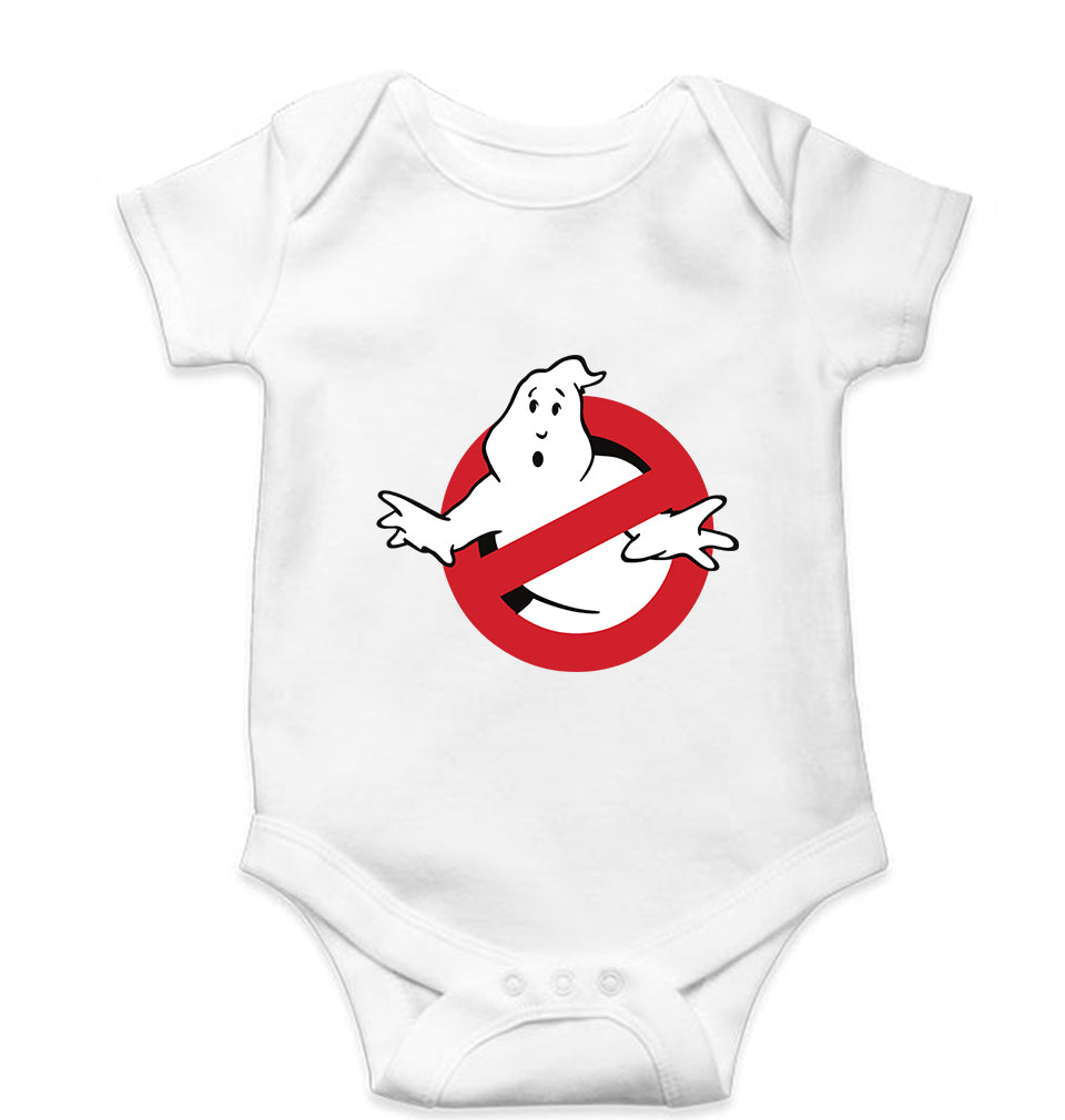 Ghostbusters Kids Romper For Baby Boy/Girl-0-5 Months(18 Inches)-White-Ektarfa.online