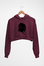 Load image into Gallery viewer, Black Panther Superhero Crop HOODIE FOR WOMEN-Maroon-Ektarfa.online
