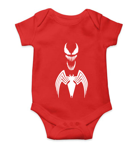 Venom Spiderman Superhero Kids Romper For Baby Boy/Girl-Red-Ektarfa.online