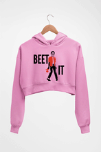 Load image into Gallery viewer, Dwight Schrute Crop HOODIE FOR WOMEN-Light baby pink-Ektarfa.online
