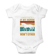 Load image into Gallery viewer, Horse Kids Romper For Baby Boy/Girl-0-5 Months(18 Inches)-White-Ektarfa.online
