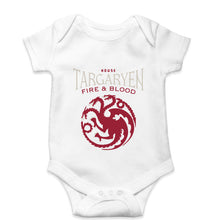 Load image into Gallery viewer, House Targaryen (GOT) Kids Romper For Baby Boy/Girl-0-5 Months(18 Inches)-White-Ektarfa.online
